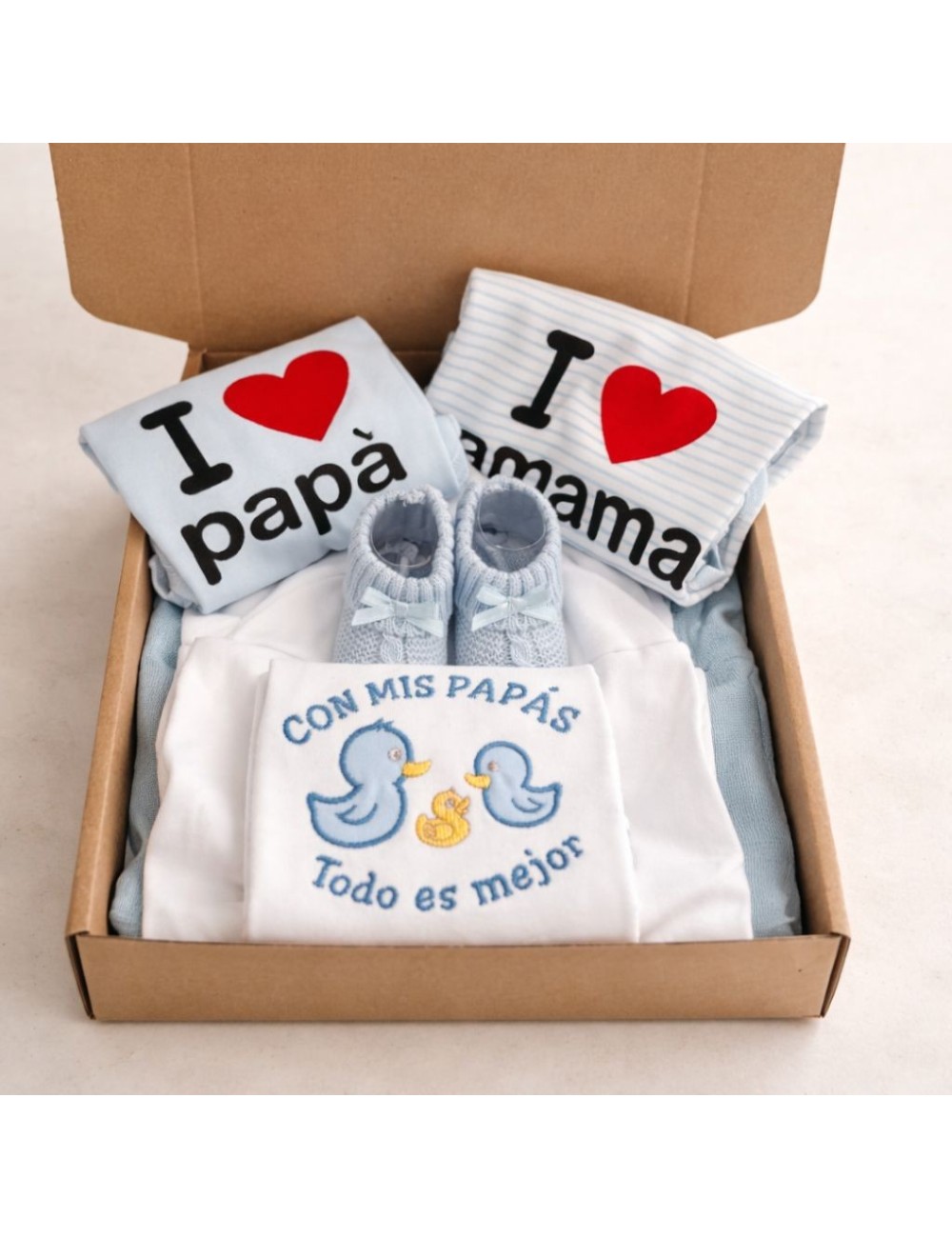 Cesta amor de papás