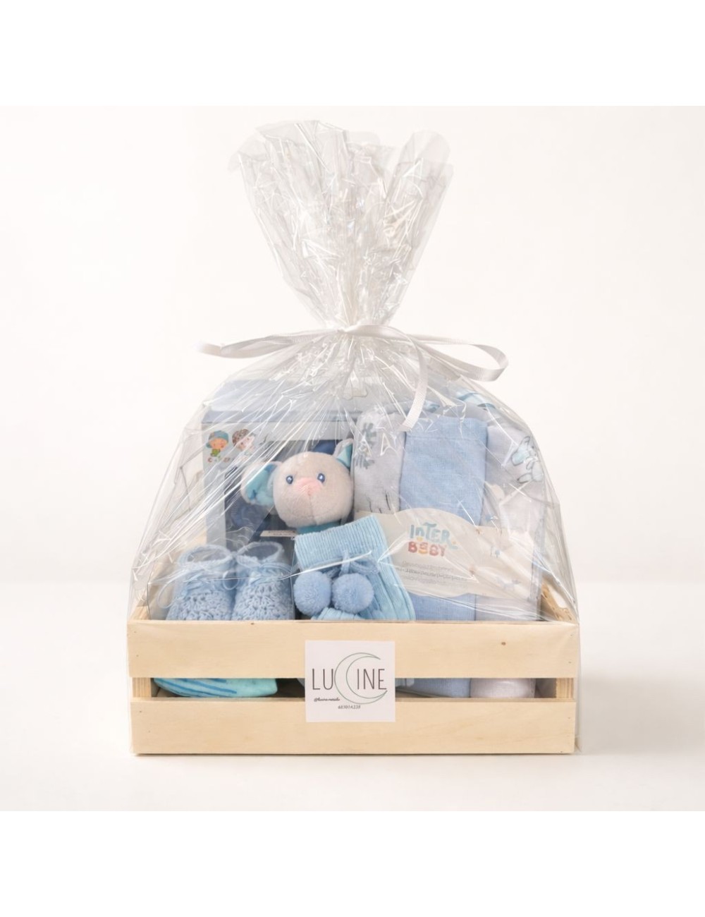 Cesta nube azul