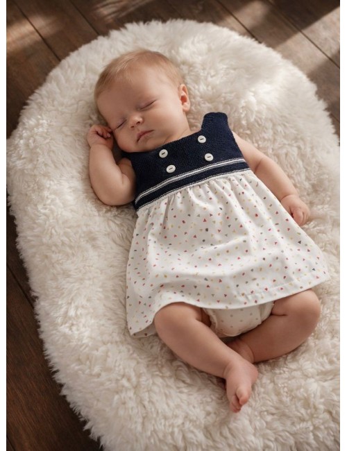 Vestido orilla blue bba