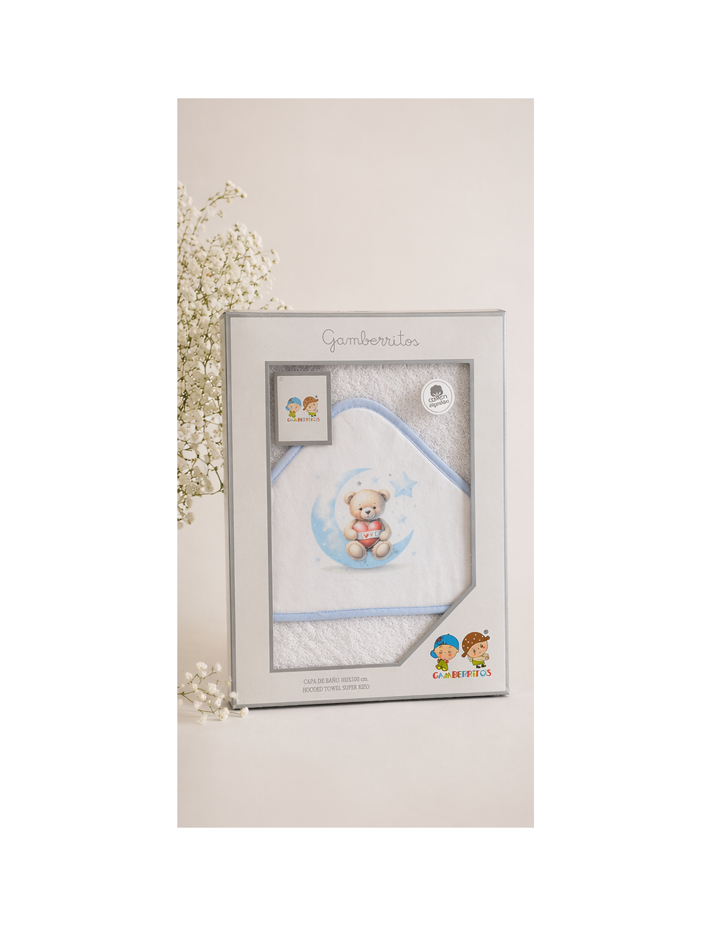 Capa de baño 100x100cm Gamberritos