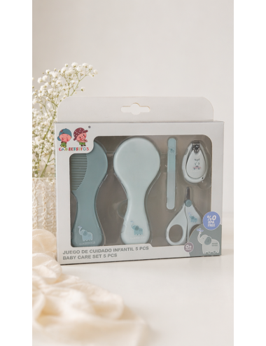 Set Cuidado Infantil Gamberritos 5 Piezas | Higiene Bebé Libre BPA
