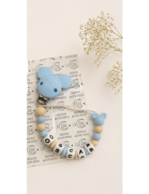 CHUPETERO PERSONALIZADO PREMIUM. LIBRE BPA | A PARTIR DE +0 MESES | CHUPETERO (A.)