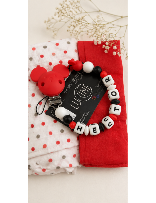 CHUPETERO PERSONALIZADO PREMIUM. LIBRE BPA | A PARTIR DE +0 MESES | CHUPETERO (A.)
