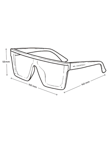 Lucine Ibiza white/blue - Gafas de Sol Urbanas y Atrevidas