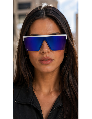Lucine Ibiza white/blue - Gafas de Sol Urbanas y Atrevidas