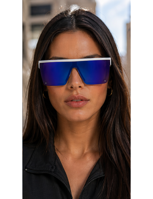 Gafas ibiza white/blue diavlo unisex
