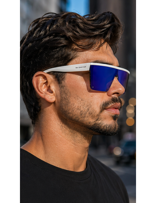 Gafas ibiza white/blue diavlo unisex