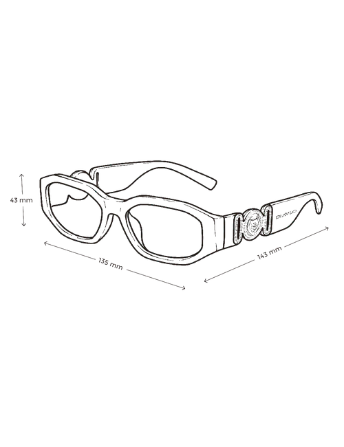 Gafas biggie silver diavlo unisex
