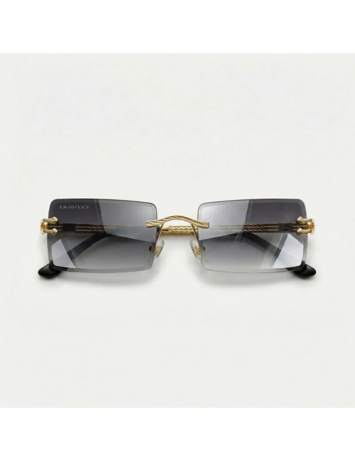 Gafas authentic gold black diavlo unisex