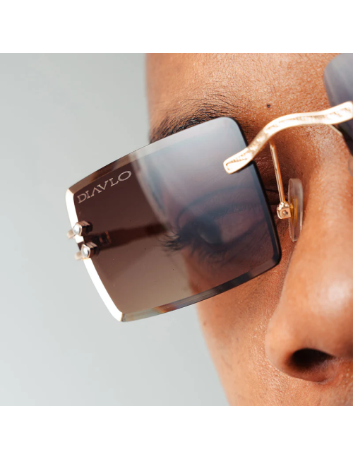 Gafas authentic gold brown diavlo unisex